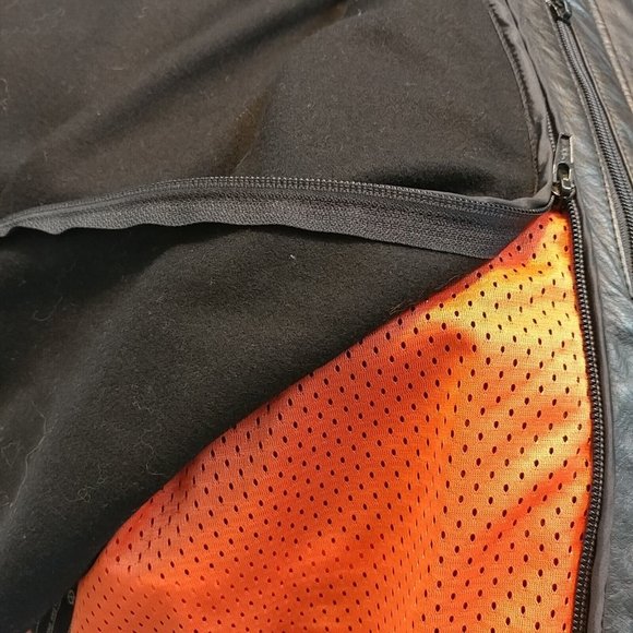 Women's Large L Harley-Davidson Leather Jacket With Liner - Picture 5 of 8